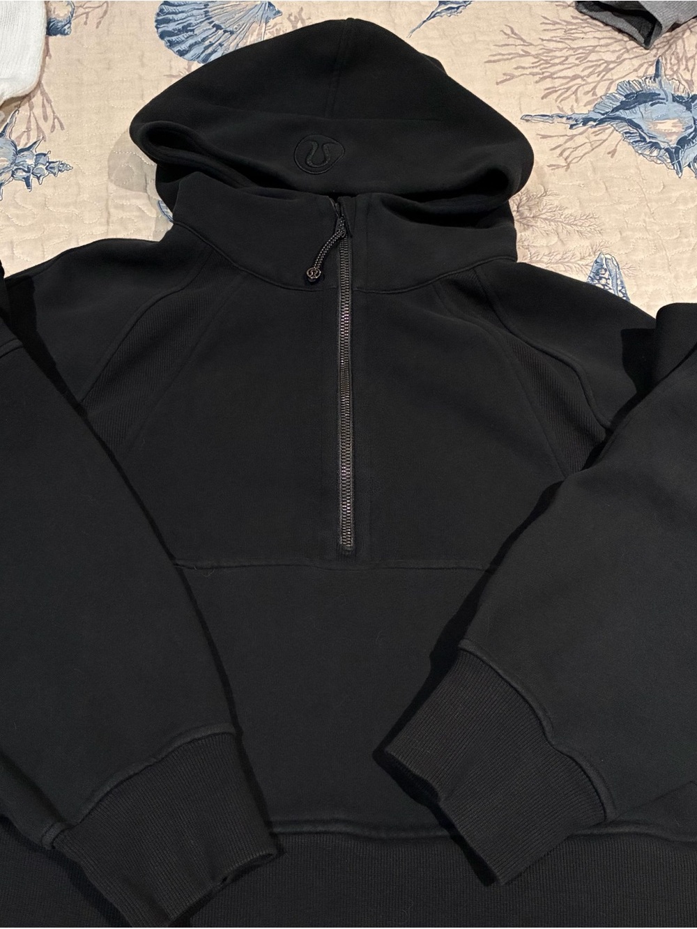 lululemon athletica Black Half-Zip Hoodie - Picture 2 of 5